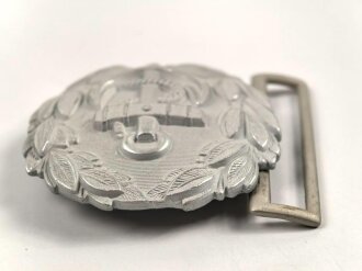 Kriegsmarine Schloß für die Paradefeldbinde der Beamten. Aluminium 60mm, Matte Ausführung