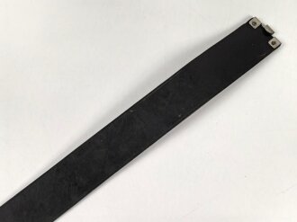 Koppelriemen für Angehörige Deutsches Jungvolk / Hitlerjugend. Schwarzes Leder, Gesamtlänge 83cm