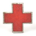 Deutsches Rotes Kreuz III.Reich , Auflage für Kragenspiegel, flache Variante, sie erhalten ein ( 1 ) Stück