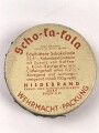 Scho-ka-kola Dose Wehrmacht Packung datiert 1941, leer