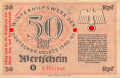 Winterhilfswerk des Deutschen Volkes 1940-41, Wertschein