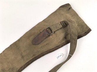 Tasche für eine Waffe, Gesamtlänge 70cm, Alter und Herkunft unbekannt, Jugoslawien ?