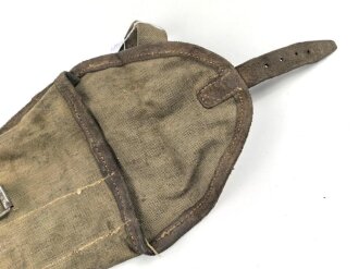 Tasche für eine Waffe, Gesamtlänge 70cm, Alter und Herkunft unbekannt, Jugoslawien ?