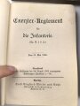 Kaiserreich und 1.Weltkrieg, 4 Dienstvorschriften, alle in schlechtem Zustand