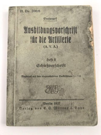 Wehrmacht, 6 Dienstvorschriften, alle defekt