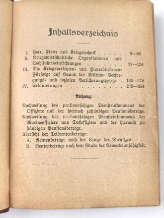 "Kriegsratgeber" Badische Presse Karlsruhe, datiert 1916,  354 Seiten, DIN A6, gebraucht