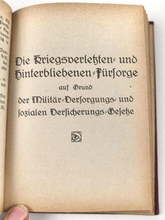 "Kriegsratgeber" Badische Presse Karlsruhe, datiert 1916,  354 Seiten, DIN A6, gebraucht