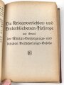 "Kriegsratgeber" Badische Presse Karlsruhe, datiert 1916,  354 Seiten, DIN A6, gebraucht