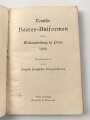 "Deutsche Heeres-Uniformen auf der Weltausstellung in Paris 1900" Ergänzungsblätter zum Amtlichen Ausstellungs Katalog, 115 Seiten, DIN A5, gebraucht