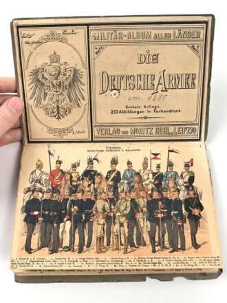 Verlag Moritz Ruhl "Die Deutsche Armee, 1....