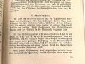  "Wahrung der Ehre" Der Oberbefehltshaber des Heeres Nr. 2500. 38. PA (2)., datiert 1939, 47 Seiten, DIN A5