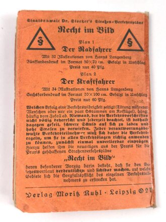 "Deutsche Uniformen - Heer, Kriegsmarine, Luftwaffe, Polizei und Gendarmerie SS, SA, RAD, NSFK, NSKK, RLB, PL, HJ, DJ und BDM" auf 24 Tafeln, DIN A6, stark gebraucht