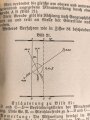 H.Dv. 200 "Ausbildungsvorschrift für die Artillerie Heft 6 Schießvorschrift" datiert 1937, DIN A6, 210 Seiten, gebraucht