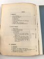 H.Dv. 400 "Schußtafel für die leichte Feldhaubitze mit der Haubitzgranate" datiert 1937, DIN A6, 117 Seiten, gebraucht