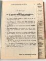 H.Dv. 400 "Schußtafel für die leichte Feldhaubitze mit der Haubitzgranate" datiert 1937, DIN A6, 117 Seiten, gebraucht