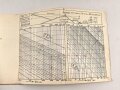 H.Dv. 400 "Schußtafel für die leichte Feldhaubitze mit der Haubitzgranate" datiert 1937, DIN A6, 117 Seiten, gebraucht