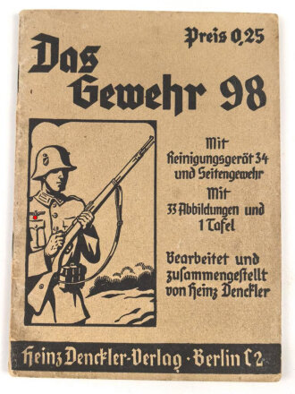 "Das Gewehr 98" DIN A6, 43 Seiten, gebraucht