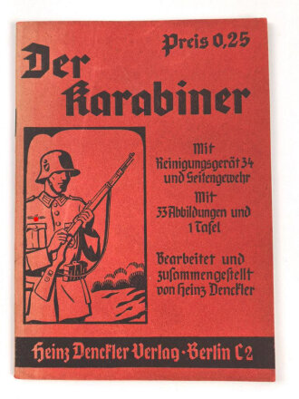 "Der Karabiner" DIN A6, 41 Seiten, gebraucht