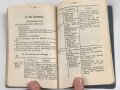 H.Dv. 130/3a "Ausbildungsvorschrift für die Infanterie Heft 3a Die Maschinengewehrkompanie" datiert 1936, DIN A6, 208 Seiten, gebraucht