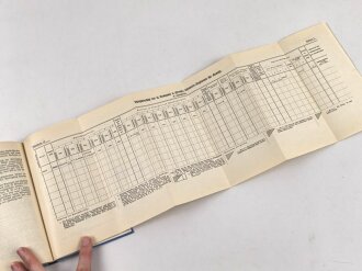 "Schießvorschrift für Gewehr (Karabiner), leichtes Maschinengewehr uns Pistole und die Bestimmung für das Werfen scharfer Handgranaten" datiert 1922, DIN A6, 162 Seiten, gebraucht, Bibliothekseinband ?