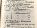 "Schießvorschrift für Gewehr (Karabiner), leichtes Maschinengewehr uns Pistole und die Bestimmung für das Werfen scharfer Handgranaten" datiert 1922, DIN A6, 162 Seiten, gebraucht, Bibliothekseinband ?