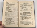 "Schießvorschrift für Gewehr (Karabiner), leichtes Maschinengewehr uns Pistole und die Bestimmung für das Werfen scharfer Handgranaten" datiert 1922, DIN A6, 162 Seiten, gebraucht, Bibliothekseinband ?