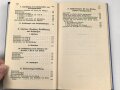 "Schießvorschrift für Gewehr (Karabiner), leichtes Maschinengewehr uns Pistole und die Bestimmung für das Werfen scharfer Handgranaten" datiert 1922, DIN A6, 162 Seiten, gebraucht, Bibliothekseinband ?