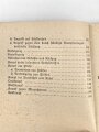 H.Dv. 130/9 "Ausbildungsvorschrift für die Infanterie Heft 9 Führung und Kampf der Infanterie" datiert 1940, DIN A6, 160 Seiten, gebraucht