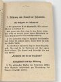 H.Dv. 130/9 "Ausbildungsvorschrift für die Infanterie Heft 9 Führung und Kampf der Infanterie" datiert 1940, DIN A6, 160 Seiten, gebraucht