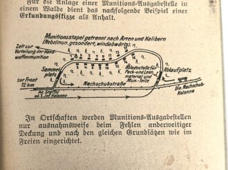 H.Dv. 483 "Die Nachschubdienste des Feldheeres" datiert 1939, DIN A6, 80 Seiten, gebraucht