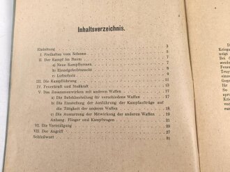 "Die Hauptgrundsätze der A.V.J. (H.Dv. 130 "Ausbildungsvorschrift für die Infanterie)" datiert 1924, DIN A5, 31 Seiten, gebraucht