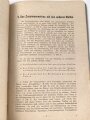 "Die Hauptgrundsätze der A.V.J. (H.Dv. 130 "Ausbildungsvorschrift für die Infanterie)" datiert 1924, DIN A5, 31 Seiten, gebraucht