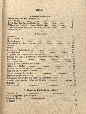 H.Dv. 131 "Standortdienst-Vorschrift" datiert...