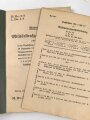 H.Dv. 3/5 "Militärstrafgerichtsordnung" datiert 1937, DIN A5, 157 Seiten, gebraucht