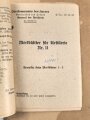 Oberkommando des Heeres, Sammlung von "Merkblätter für die Artillerie" datiert ab 1939