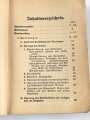 H.Dv. 316 "Pionierdienst aller Waffen" datiert 1936, DIN A6, 444 Seiten, gebraucht und Wasserschaden