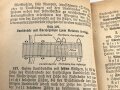 H.Dv. 316 "Pionierdienst aller Waffen" datiert 1936, DIN A6, 444 Seiten, gebraucht und Wasserschaden