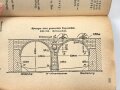 H.Dv. 316 "Pionierdienst aller Waffen" datiert 1936, DIN A6, 444 Seiten, gebraucht und Wasserschaden