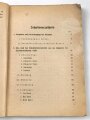 Ausbildungsvorschrift der Hitler-Jugend - Der Gesundheitsdienst des Bundes deutscher Mädels in  der HJ" datiert 1941, 178 Seiten, DIN A5, stark gebraucht