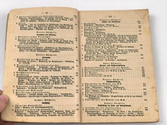 "Der Dienstunterricht im Heere, Ausgabe für den Schützen der Schützenkompanie" datiert 1941, 332 Seiten, DIN A5, stark gebraucht