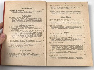 "Der Dienstunterricht im Heere, Ausgabe für den Kanonier (bespannt)" datiert 1941, 319 Seiten, DIN A5, gebraucht