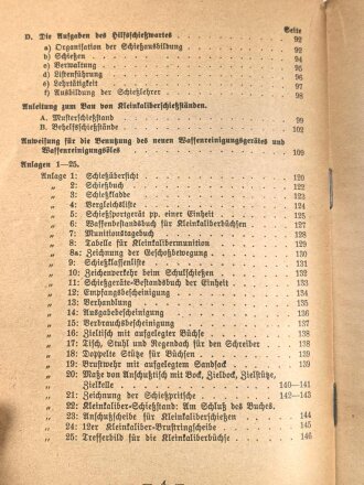 "Anleitung für den Schießsport Teil I: Kleinkaliberschießen", 146 Seiten, gebraucht