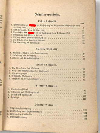 "Der Dienstunterricht in der Luftwaffe" Jahrgang 1941, 302 Seiten, DIN A5