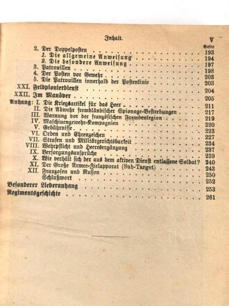 Der gute Kamerad - Ein Lern und Lesebuch für den Dienstunterricht des deutschen Infanteristen, datiert 1915, 260 Seiten, DIN A5, stark gebraucht