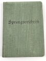 "Sprengvorschrift" datiert 1911, 215 Seiten, DIN A6, gebraucht