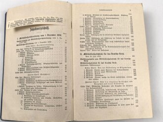 "Kompendium über Militärrecht", datiert 1900, 492 Seiten, DIN A5, stark gebraucht