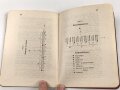 "Ausbildungsvorschrift für die Feldartillerie Heft 1: Ausbildung zu Fuß", datiert 1917, 31 Seiten, DIN A6, gebraucht