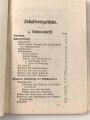 "Ausbildungsvorschrift für die Feldartillerie Heft 3: Schießausbildung", datiert 1917, 121 Seiten, DIN A6, gebraucht