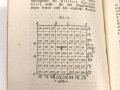 "Ausbildungsvorschrift für die Feldartillerie Heft 3: Schießausbildung", datiert 1917, 121 Seiten, DIN A6, gebraucht