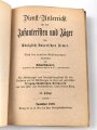 "Dienstunterricht für den Infanteristen und Jäger der könglichen bayerischen Armee" datiert 1889, 315 Seiten, DIN A6, stark gebraucht